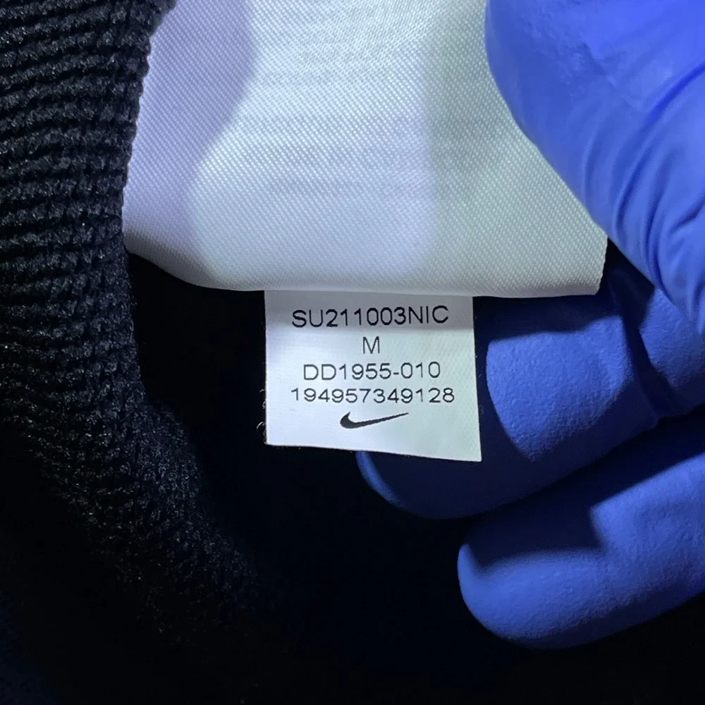 Nike Pro Dri Fit Black Cropped Sweatshirt Women's‎ Size Medium
